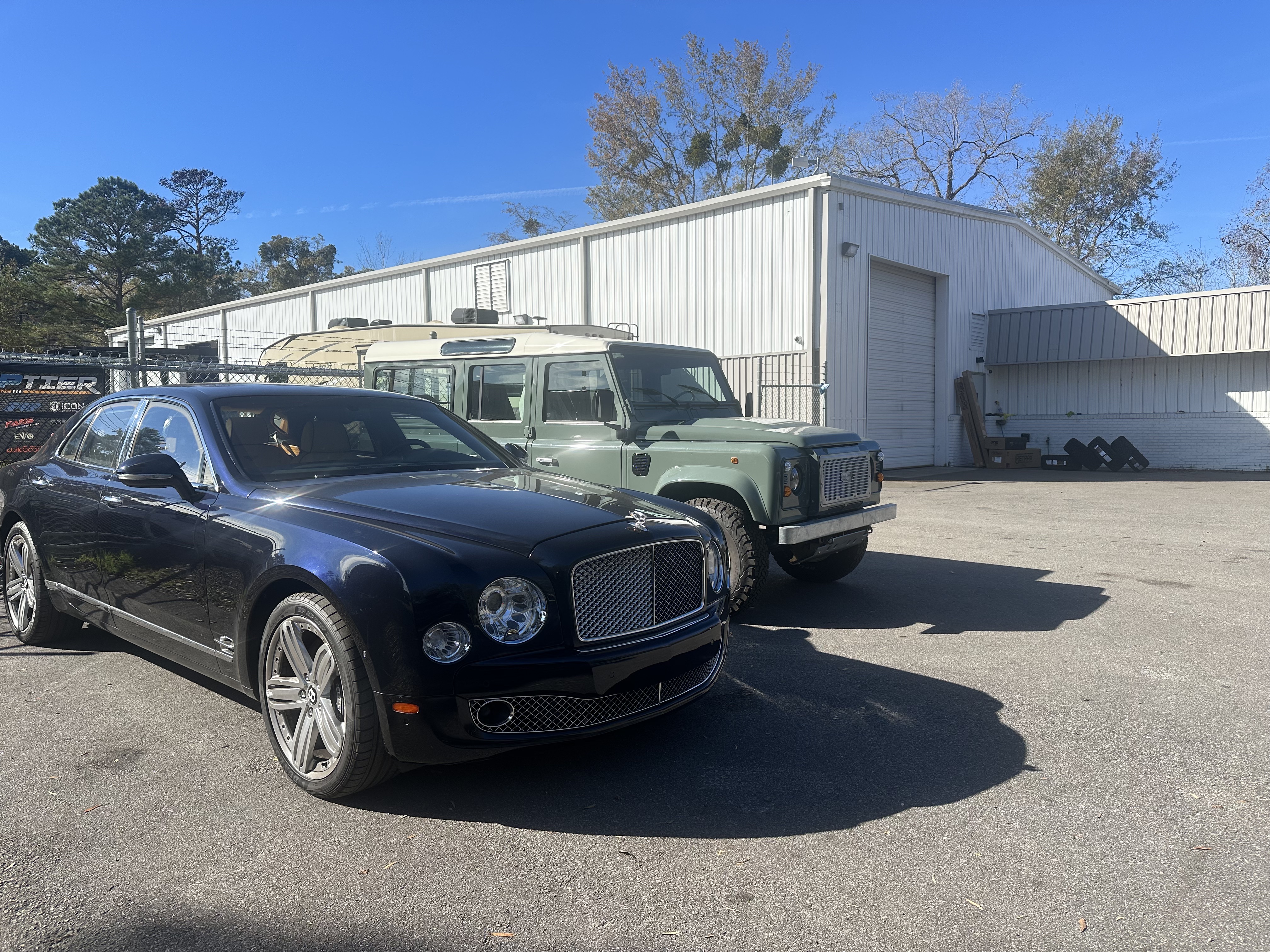 Custom vehicle build