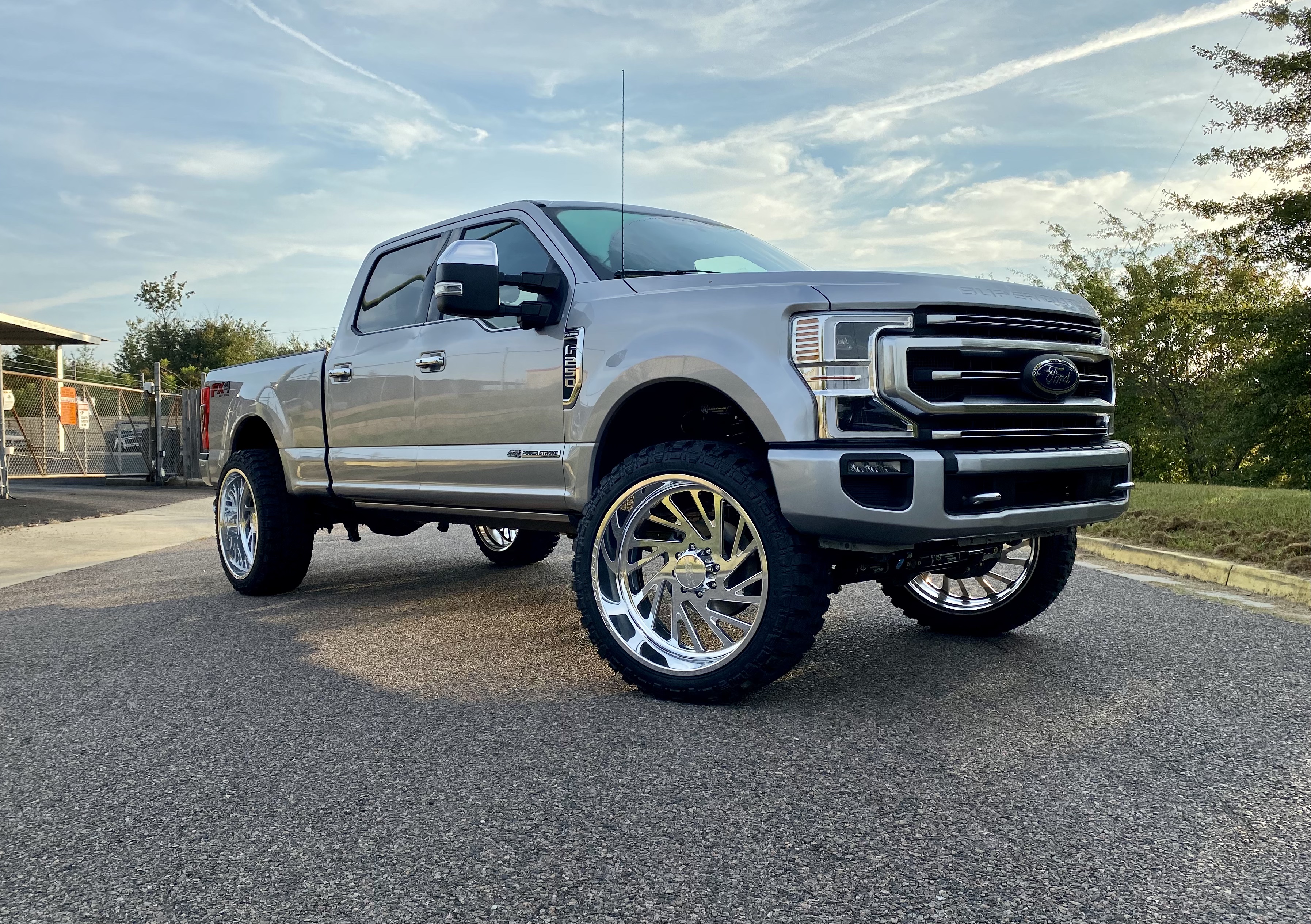 Silver Ford F250 build